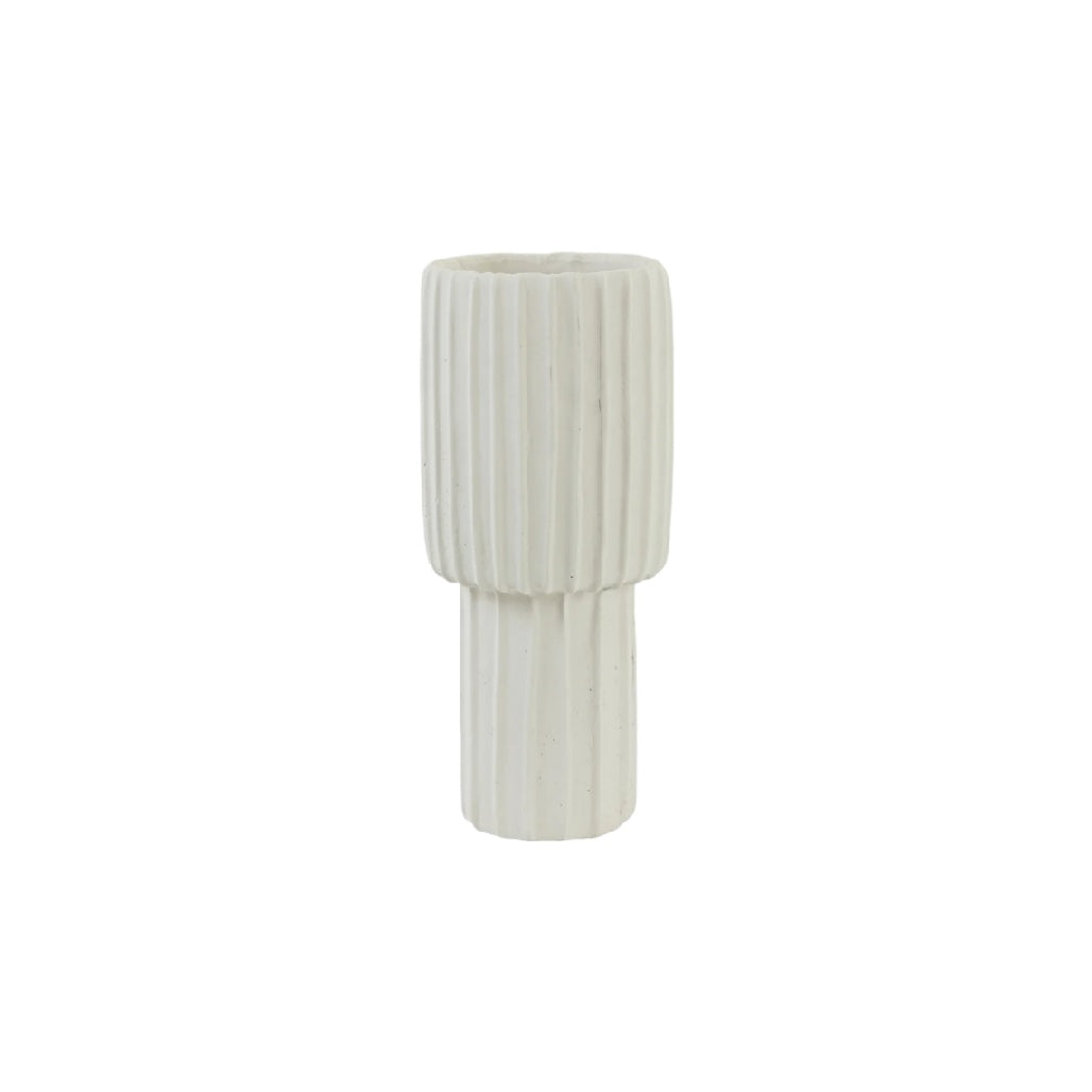 Vase décoratif en céramique pour intérieur - 10 x 10 x 20