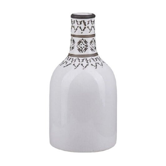 Vase décoratif pour intérieur en céramique - 15 x 15 x 30